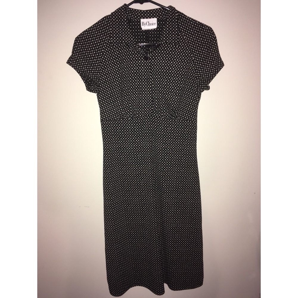 Black Patterned Dress
